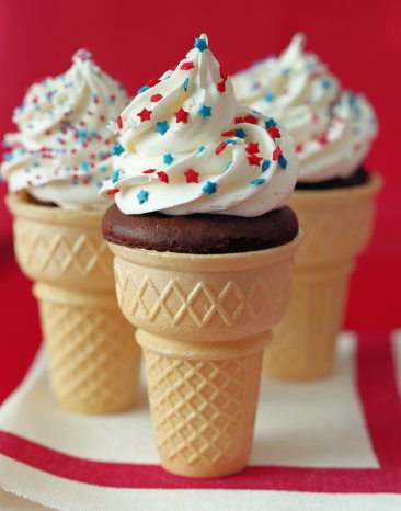 Ice Cream Cone Cupcakes