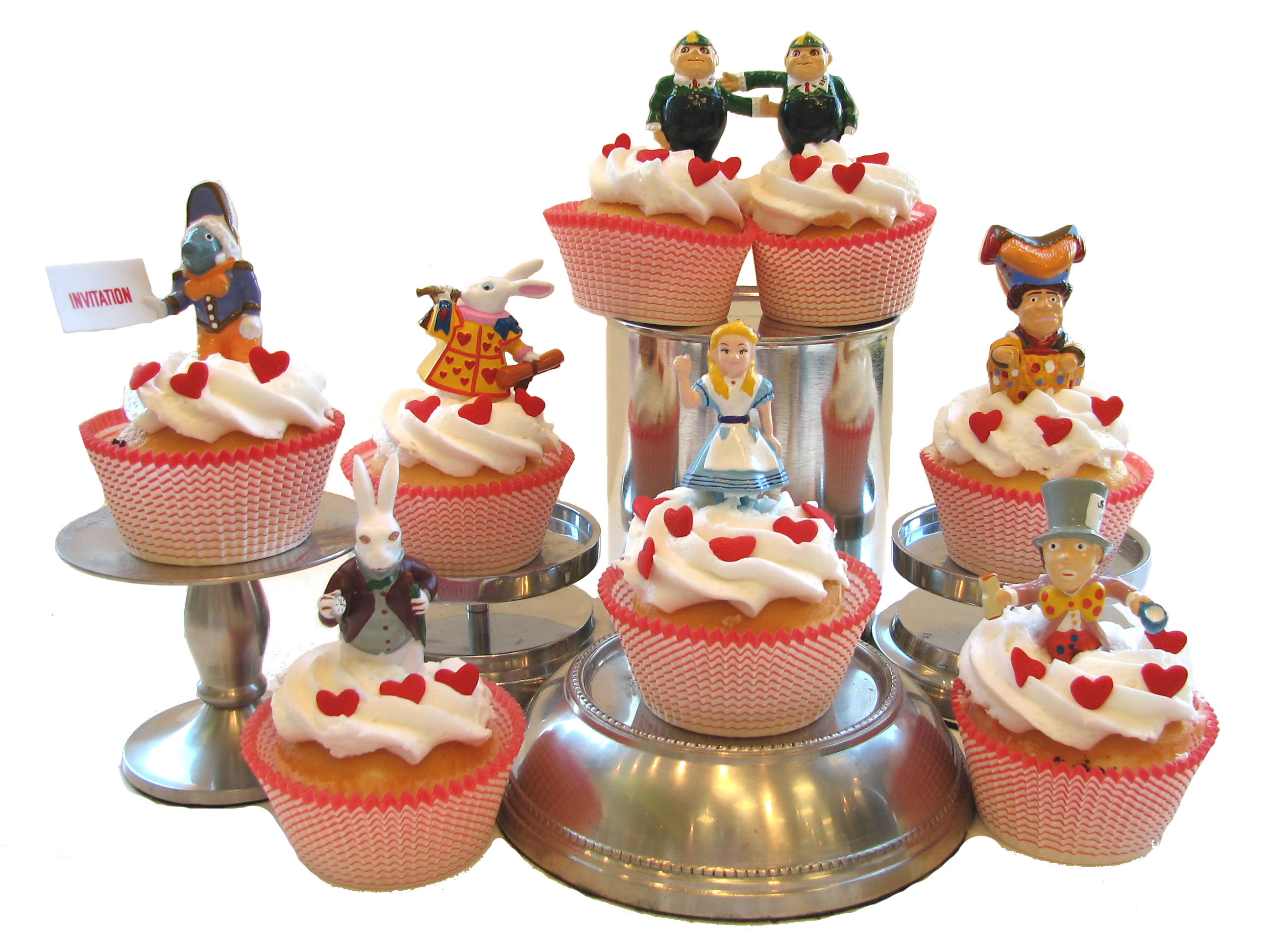 Alice In Wonderland Cupcakes Fancy Flours Where Bakers Bloom